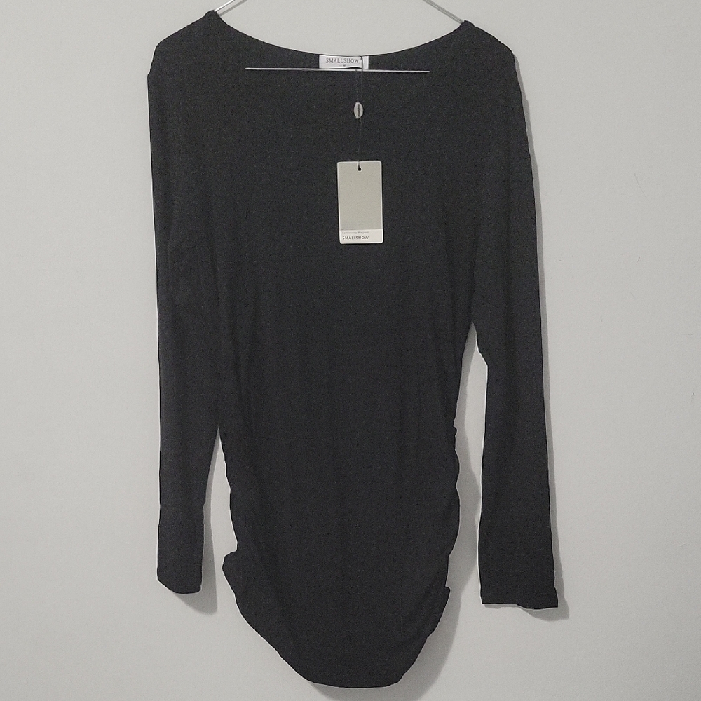 Black Long Sleeve Top